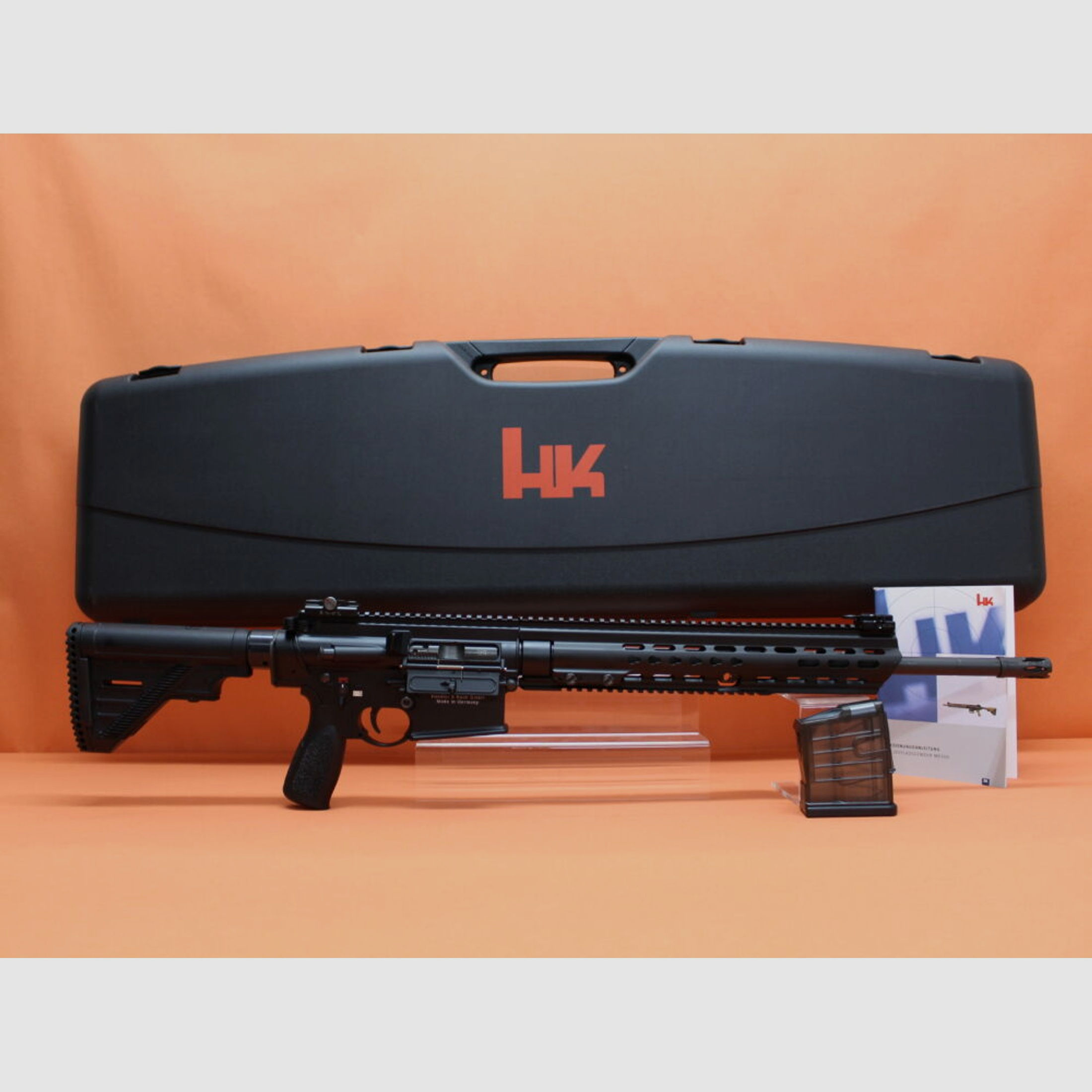 Heckler & Koch HK	 Ha.Büchse .308Win Heckler&Koch/H&K MR308 A3 20" Lauf Schwarz HKey, Gas-Piston-System HK417/G28