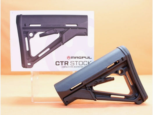 Magpul	 AR-15: Buttstock Magpul CTR (MAG310-BLK) MILSPEC Carbine Stock Polymer Black/ Schubschaft schwarz