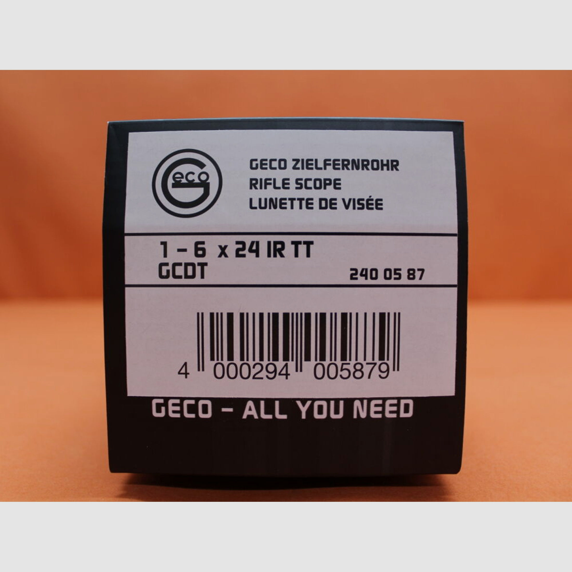 GECO	 Geco Zielfernrohr 1-6x24 IR TT Tactical, GCDT Leuchtabsehen (2.BE) Circle-Dot für IPSC/ Dynamic usw.