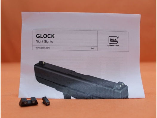 Glock	 Glock (Gen5): selbstleuchtende Visierung AQ1 feststehende Kontrastkimme 6,5/-Korn 4,1 (Stahlausführung)