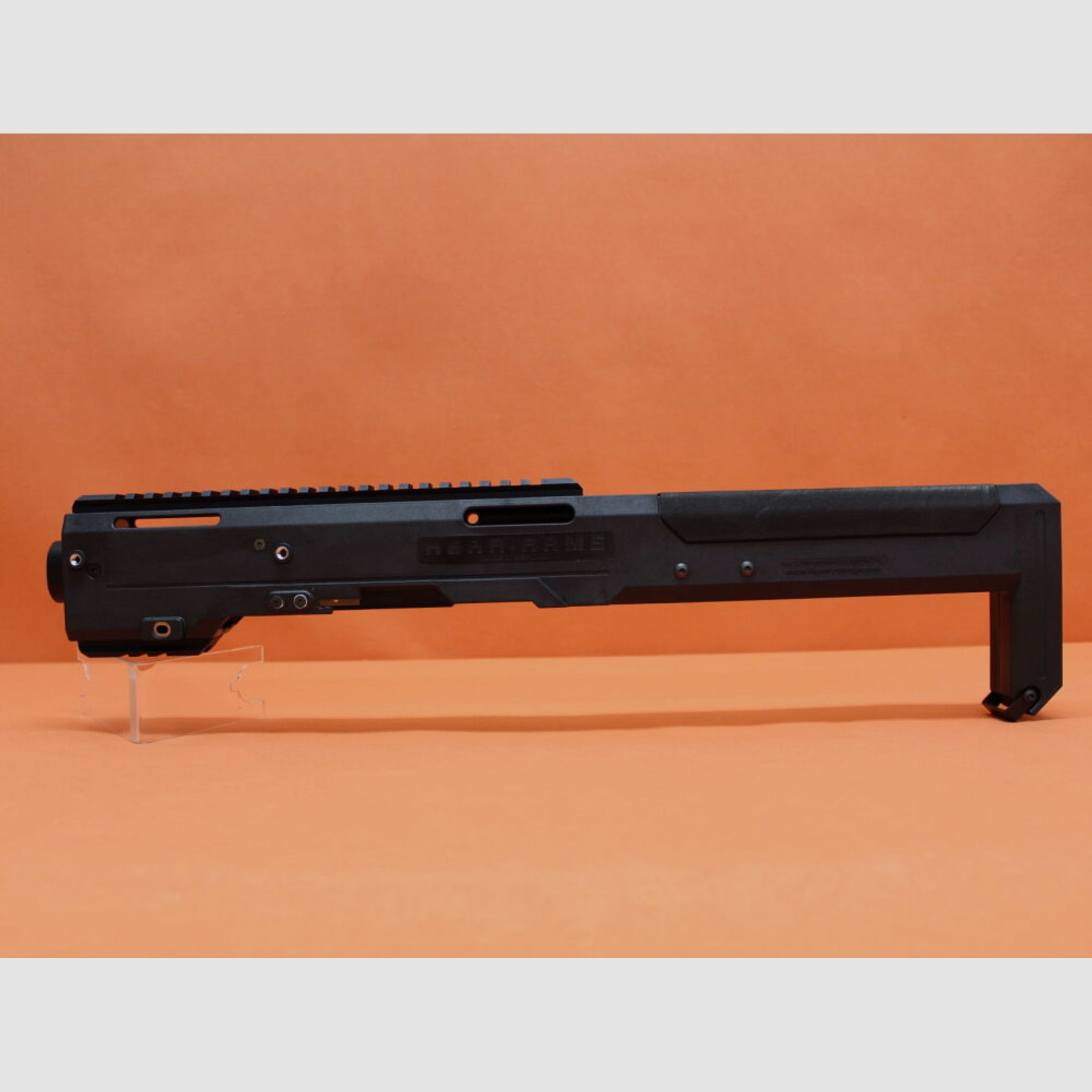 HERA	 Glock 17/ 19 Gen3 HERA GCC Carbine-Conversion V1 2/4-Rail-Schaftsystem Polymer Black - Sammlerstück!