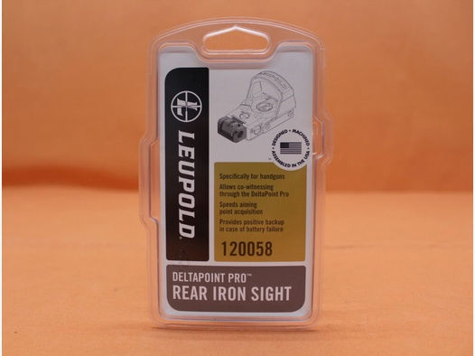 Leupold	 Leupold Delta Point Pro Rear Iron Sight (120058)