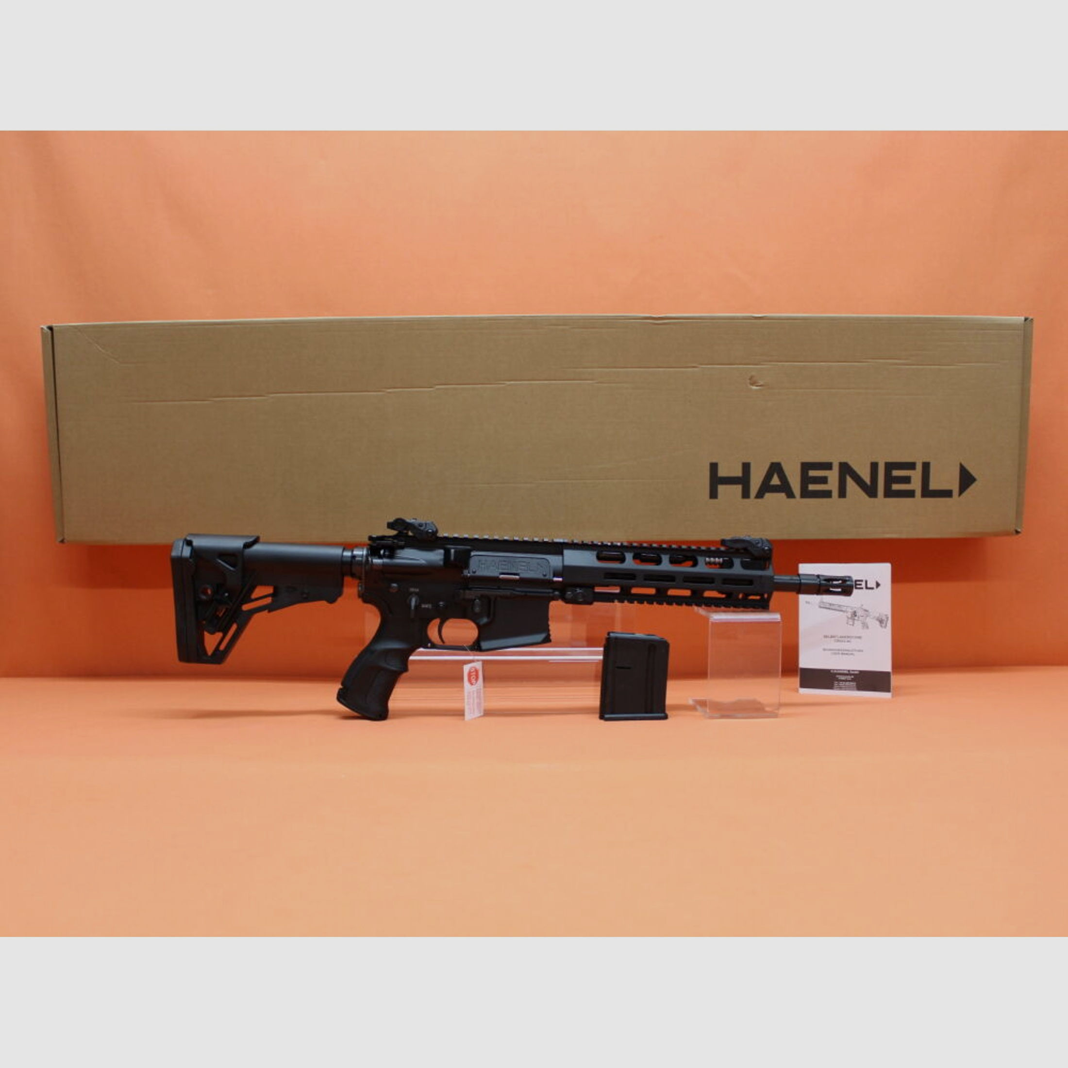 HAENEL	 Ha.Büchse .223Rem HAENEL CR223 Gas-Piston-System AR-15, 10"Lauf/ KeyMod 2-Rail-System/ Schubschaft
