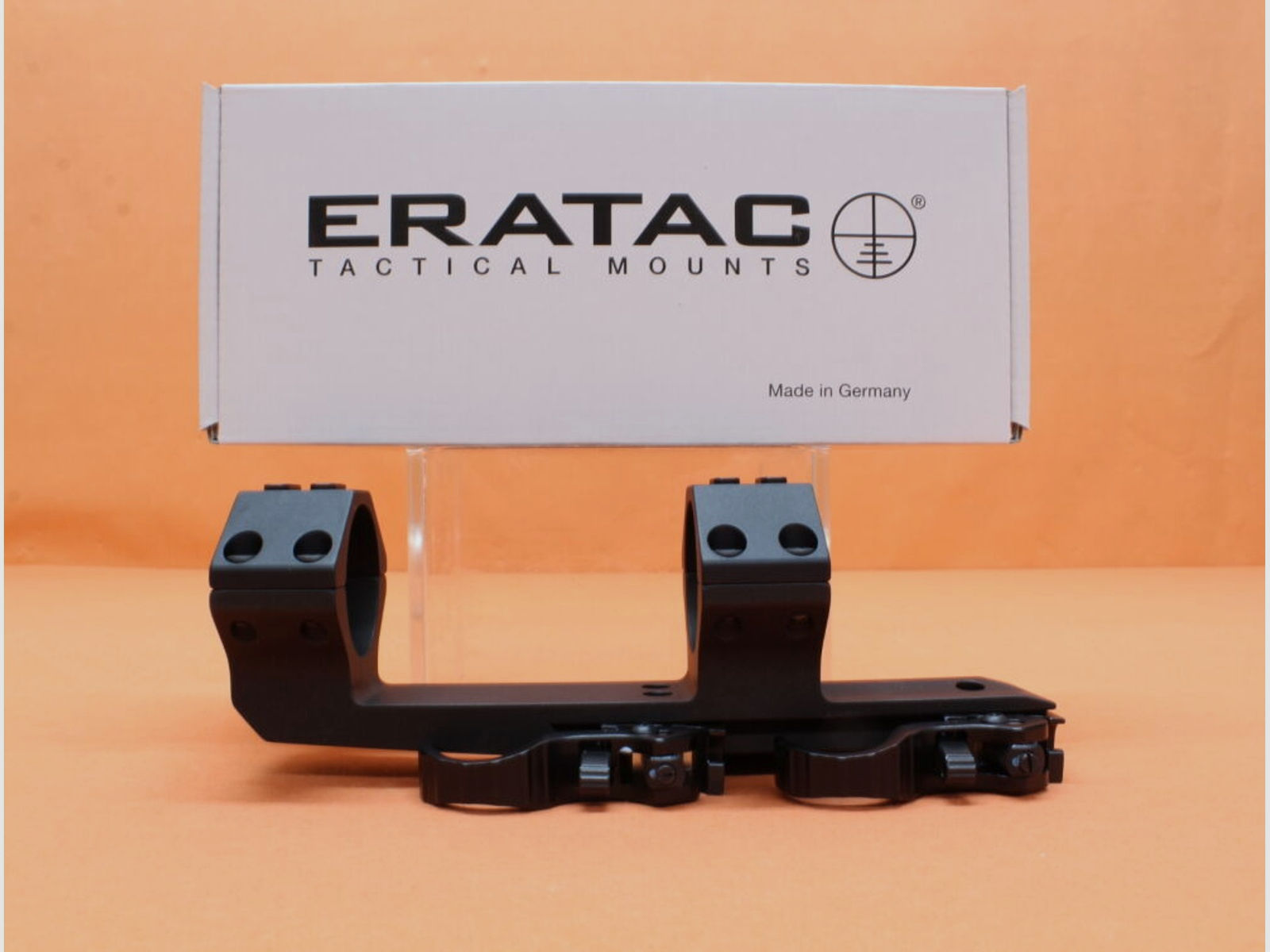 Recknagel	 Era-Tac QD Blockmontage 34mm (T4034-0020) mit Hebel, 3" verlängert, BH=20mm für Picatinnyprofil