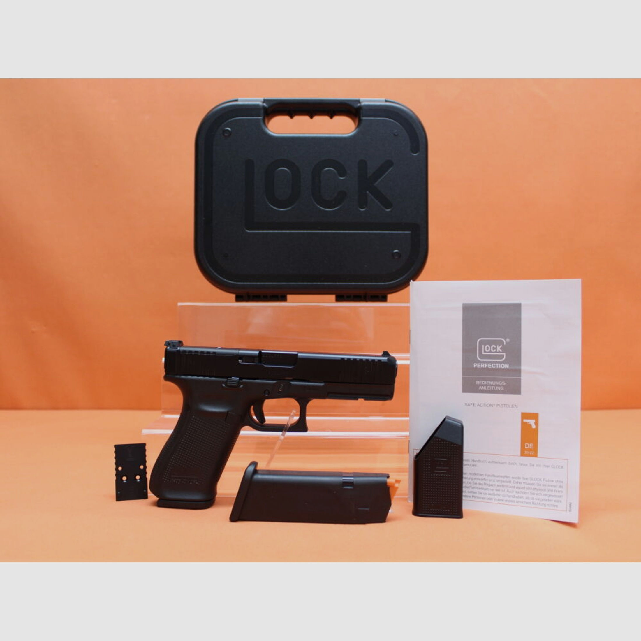Glock	 Ha.Pistole .45Auto Glock 21 Gen5 (MOS) FS Lauf 117mm Modular Optic System für Red Dot Sight