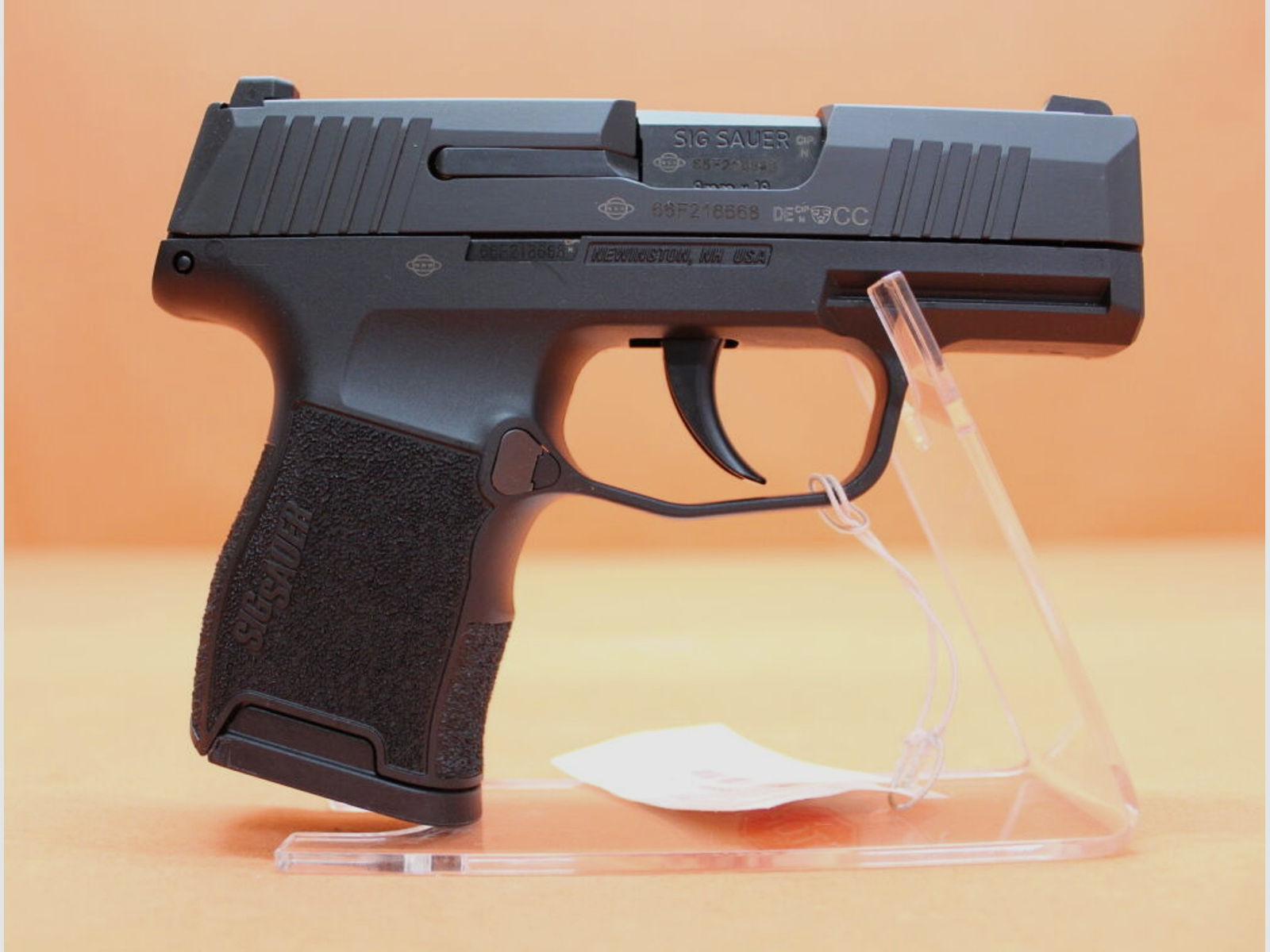 SIG Sauer	 Ha.Pistole 9mmLuger SIG Sauer P365 Nitron 3,1" Lauf/ Reservemagazin/ Nur 530g! 10+1 Schuss! (9x19)