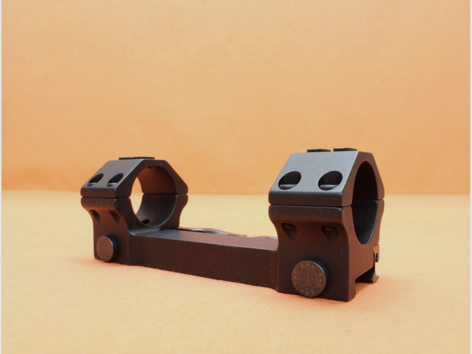 Recknagel	 Era-Tac QD Blockmontage 30mm (T1013-0010) mit Hebel, Alu schwarz, BH=10mm für Picatinnyprofil