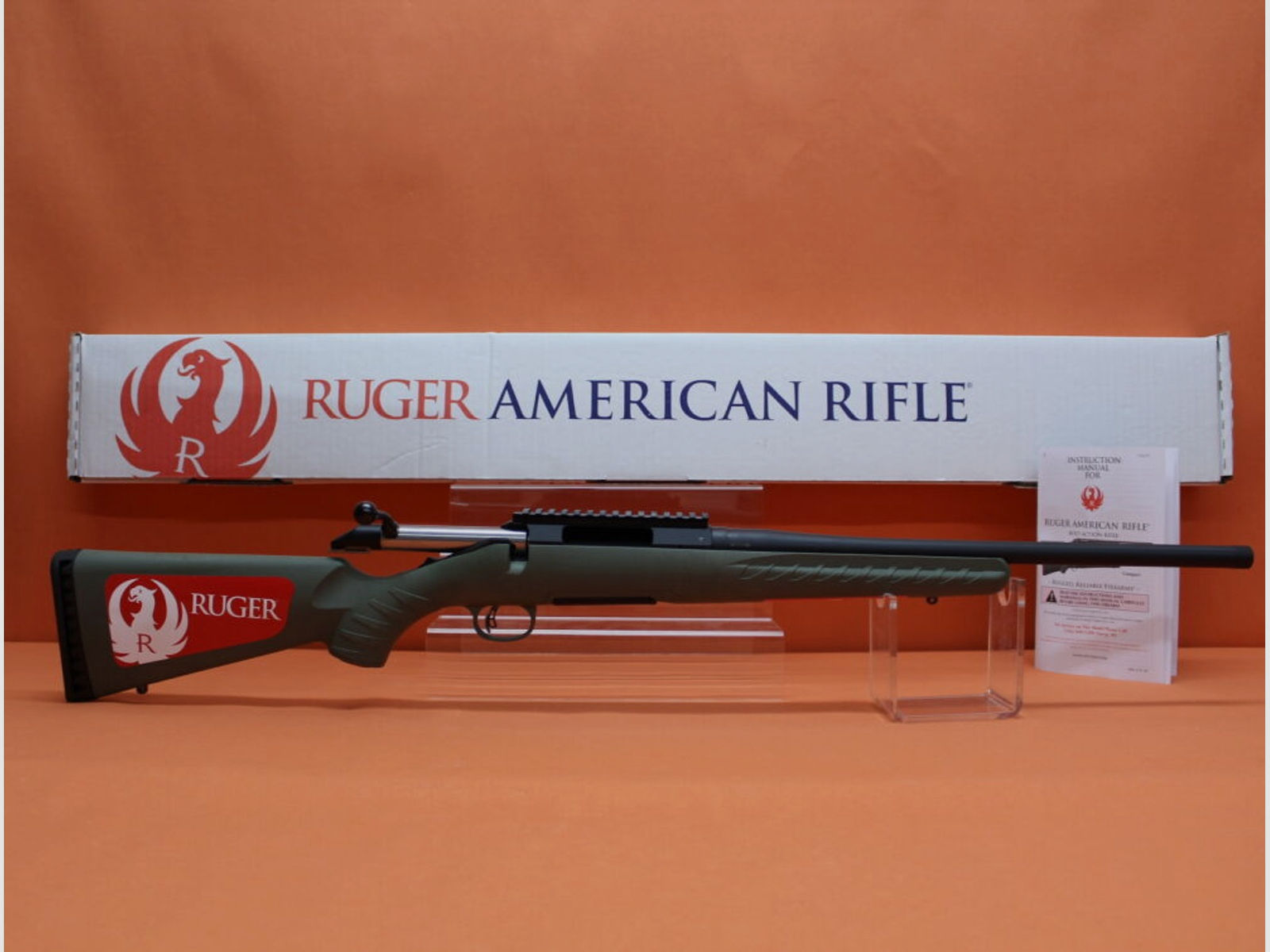 Ruger	 Rep.Büchse .308Win Ruger AMERICAN Rifle Predator 18"/46cm Lauf mit Mündungsgewinde 5/8-24/Moss-Green