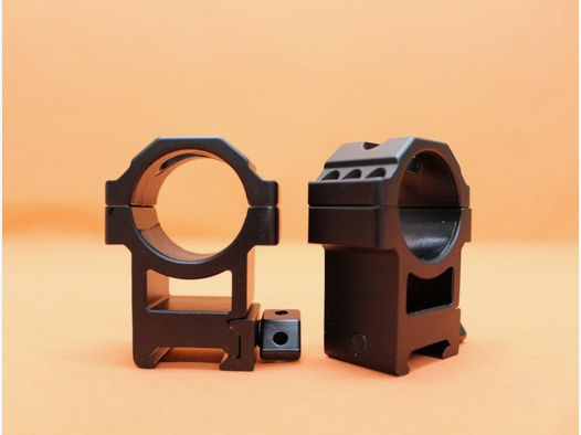 UTG - Leapers	 UTG QD Montageringe 30mm High (RG2W3226) Twist Lock Alu schwarz für Picatinnyprofil BH=22mm