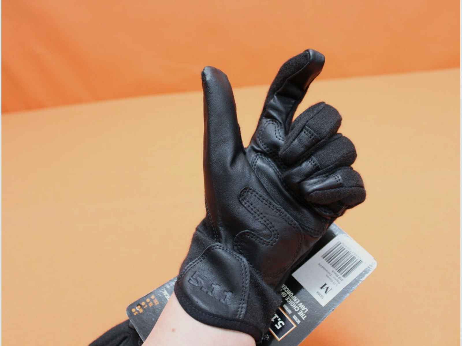 5.11	 5.11 Tac-NFO Enhanced Flight Glove (59304) 019 Black/ Taktischer Handschuh aus NOMEX u. Leder Größe M