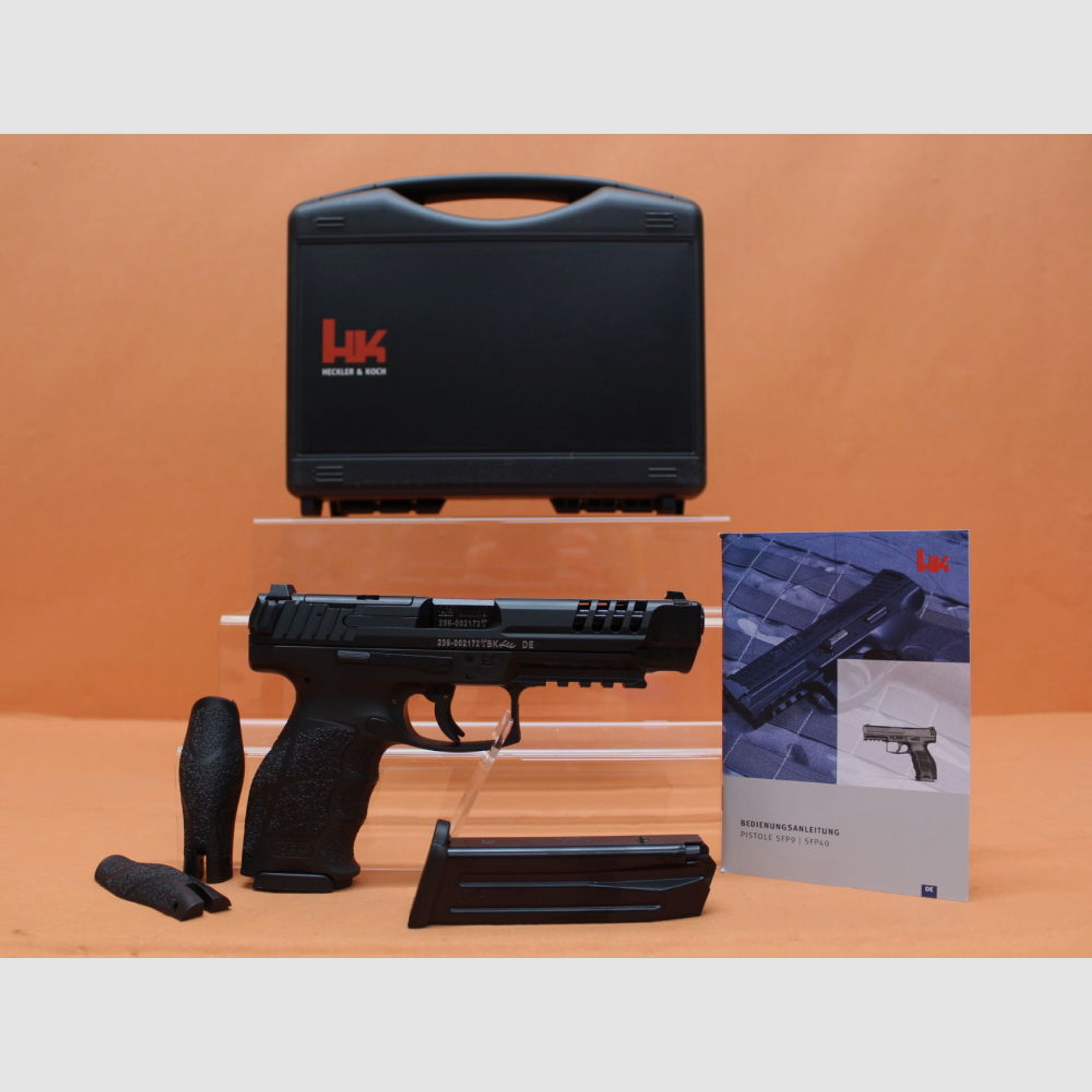 Heckler & Koch HK	 Ha.Pistole 9mmLuger Heckler&Koch/H&K HK SFP9L OR PB SF Schnittstelle f. Red Dot Sight (9mmPara/9x19)