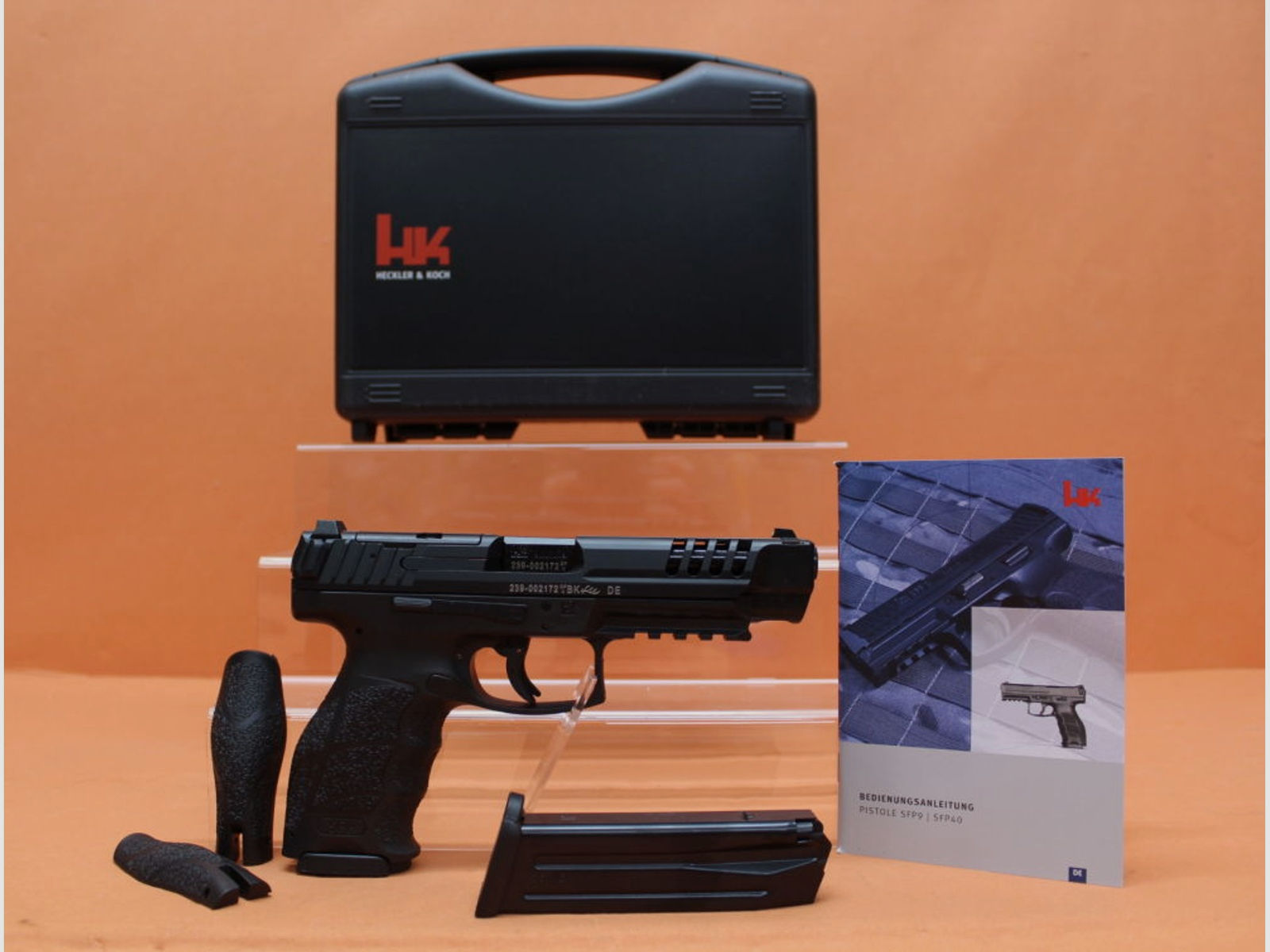 Heckler & Koch HK	 Ha.Pistole 9mmLuger Heckler&Koch/H&K HK SFP9L OR PB SF Schnittstelle f. Red Dot Sight (9mmPara/9x19)