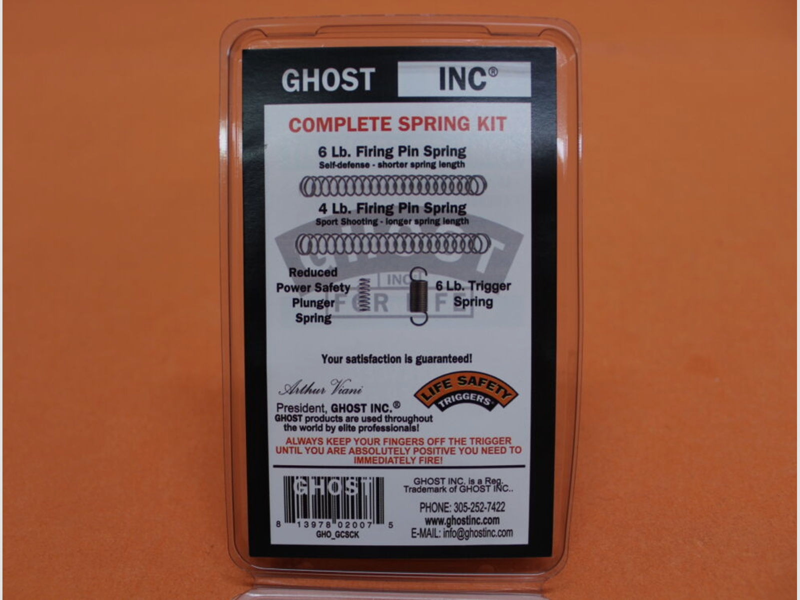 Ghost Inc.	 Glock (-Gen.4): Ghost Complete Spring Kit (GHO_GCSCK)