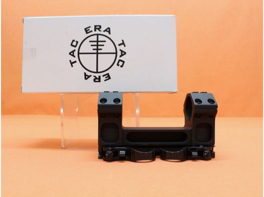 Recknagel	 Era-Tac QD Blockmontage 30mm (T1013-0033) mit Hebel, Alu schwarz, BH=33mm für Picatinnyprofil