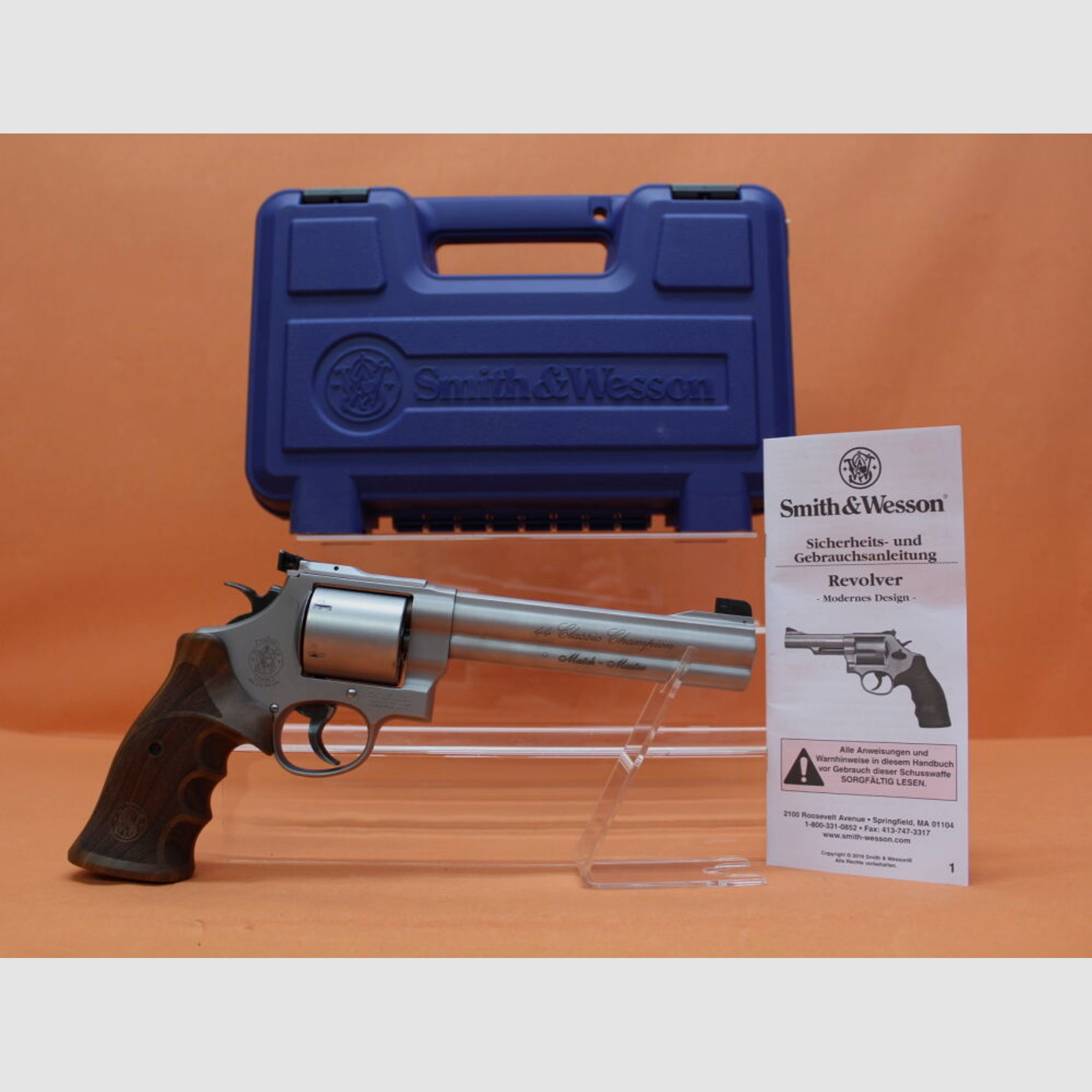 Smith & Wesson/ S&W	 Revolver .44RemMagnum Smith&Wesson/ S&W 629-6 Classic Champion Match Master" Stainless LPA