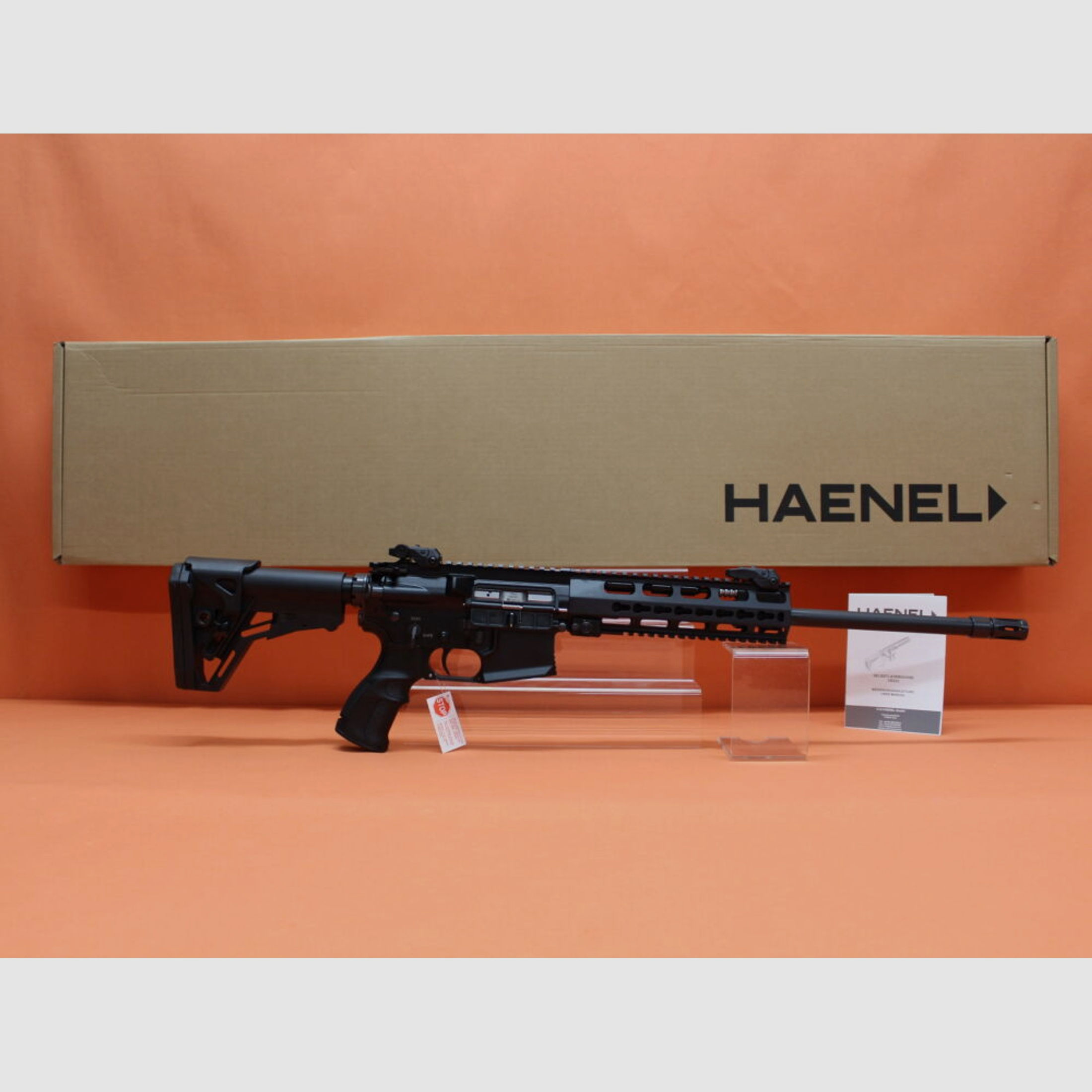 HAENEL	 Ha.Büchse .223Rem HAENEL CR223 Gas-Piston-System AR-15, 16,5"Lauf/ KeyMod 2-Rail-System/ Feinabzug