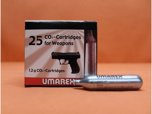 UMAREX	 CO2-Kapsel 12 g Umarex VE 25 Stück