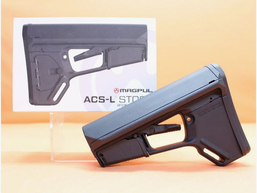 Magpul	 AR-15: Buttstock Magpul ACS-L (MAG378-BLK) MILSPEC Carbine Stock Polymer Black/ Schubschaft schwarz