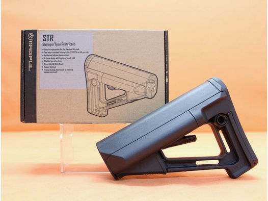 Magpul	 AR-15: Buttstock Magpul STR (MAG471-BLK) COMMERCIAL Carbine Stock Polymer Black/Schubschaft schwarz