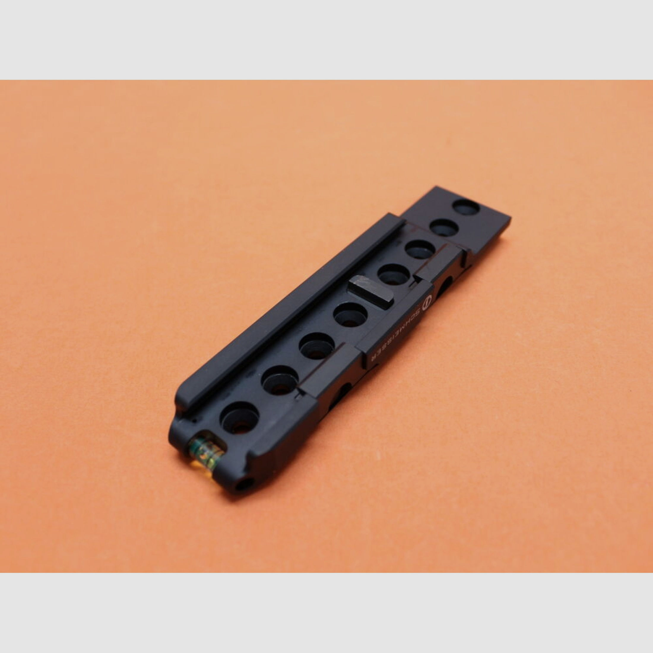 Schmeisser	 Schmeisser USM QD Blockmontage 1" Alu schwarz für Picatinnyprofil BH=ab 13,5mm incl. Libelle/Aufsatz