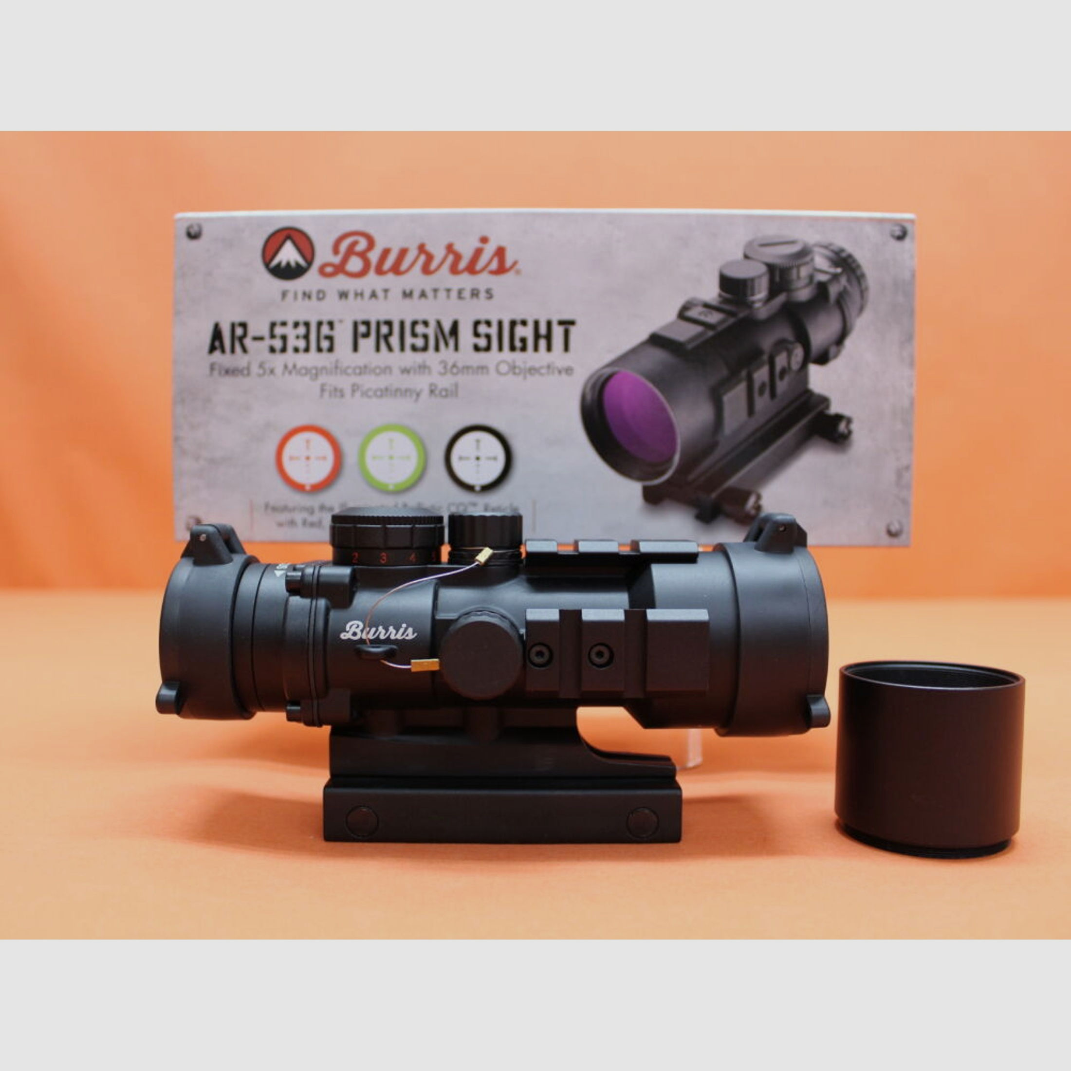 Burris	 Burris AR-536 Zielfernrohr 5x36 (300210) Ballistic CQ Leuchtabsehen (rot/grün) für Weaver/ Picatinny