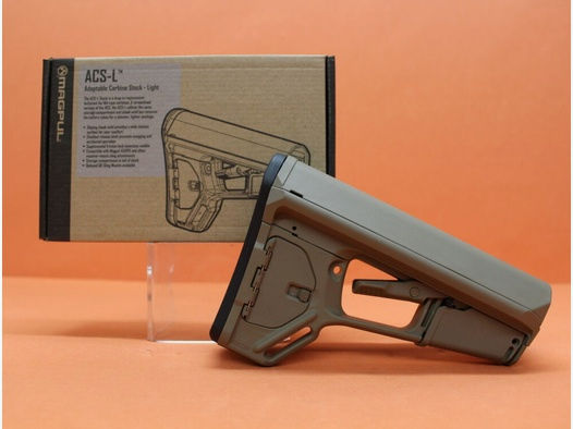 Magpul	 AR-15: Buttstock Magpul ACS-L (MAG378-FDE) MILSPEC Carbine Stock Polymer Flat Dark Earth/Schubschaft