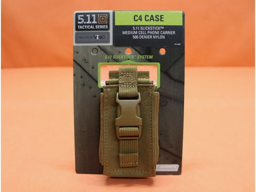 5.11	 5.11 C4 Case (56029)131 Flat Dark Earth Tasche Medium Phone/PDA, oder z.B. auch für Zigarettenschachteln?