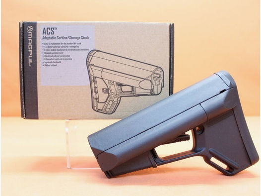 Magpul	 AR-15: Buttstock Magpul ACS (MAG370-BLK) MILSPEC Carbine Stock Polymer Black/ Schubschaft schwarz