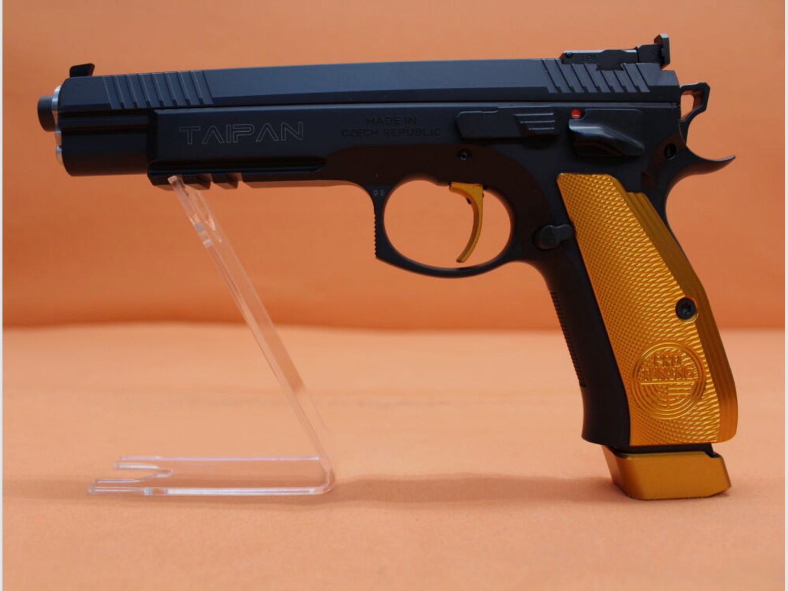 CZUB	 Ha.Pistole 9mmLuger Frankonia CZ75 Taipan Pro Tuning 6"/152mm Lauf/ Sportvisierung (9mmPara/9x19)