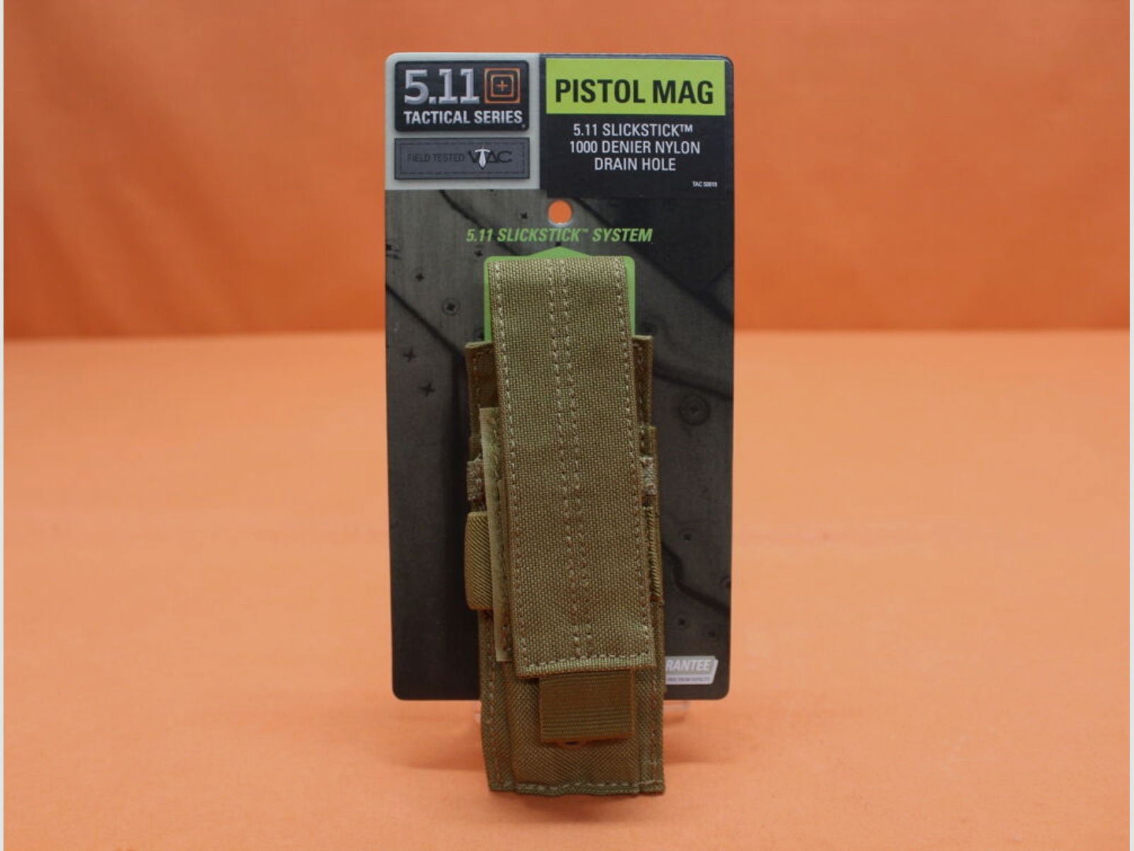 5.11	 5.11 Pistol Mag Pouch (58711) 019 Black Magazintasche für 1 Pistolen-Magazin (SlickStick System)