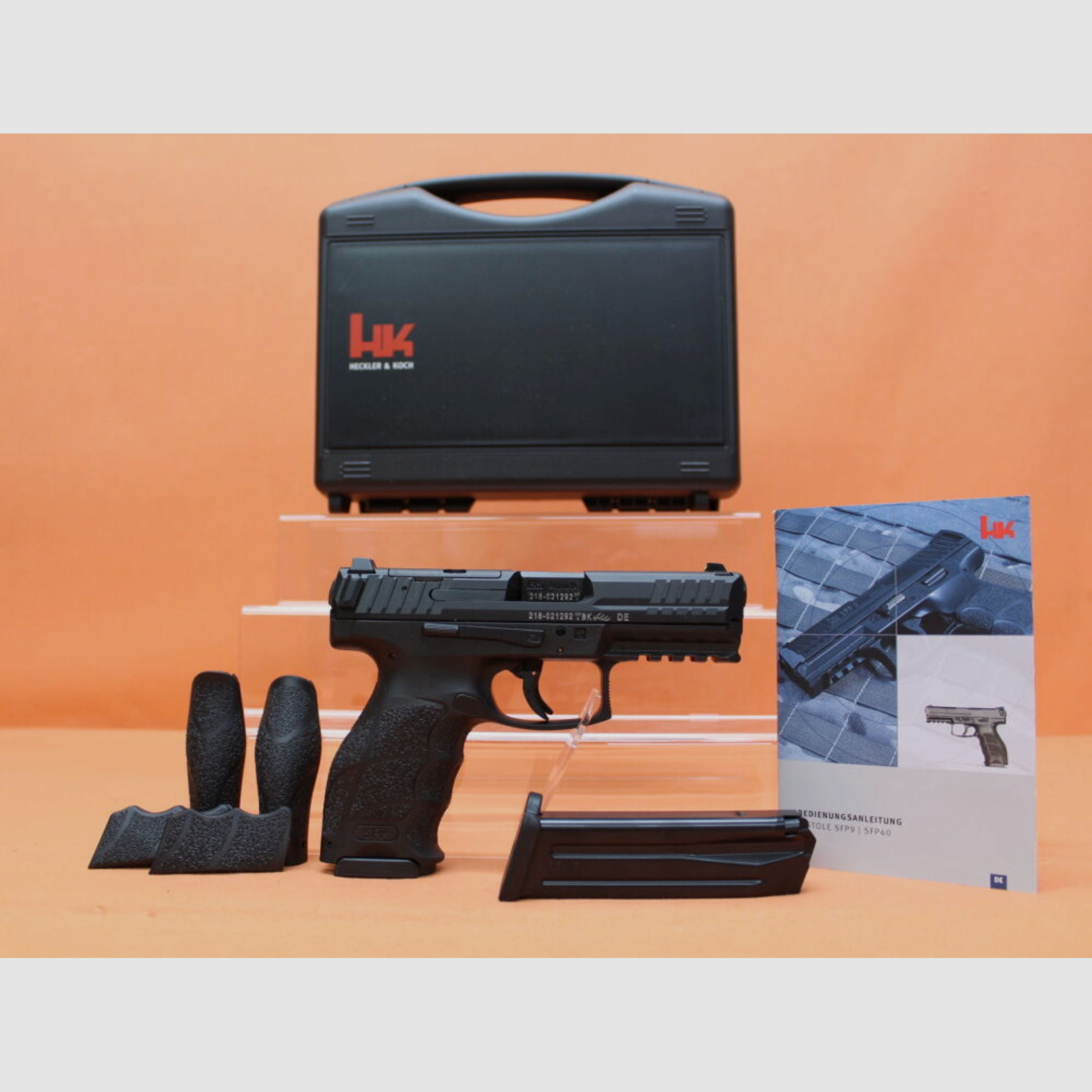 Heckler & Koch HK	 Ha.Pistole 9mmLuger Heckler&Koch/H&K HK SFP9 OR PB SF Schnittstelle f. Red Dot Sight (9mmPara/9x19)