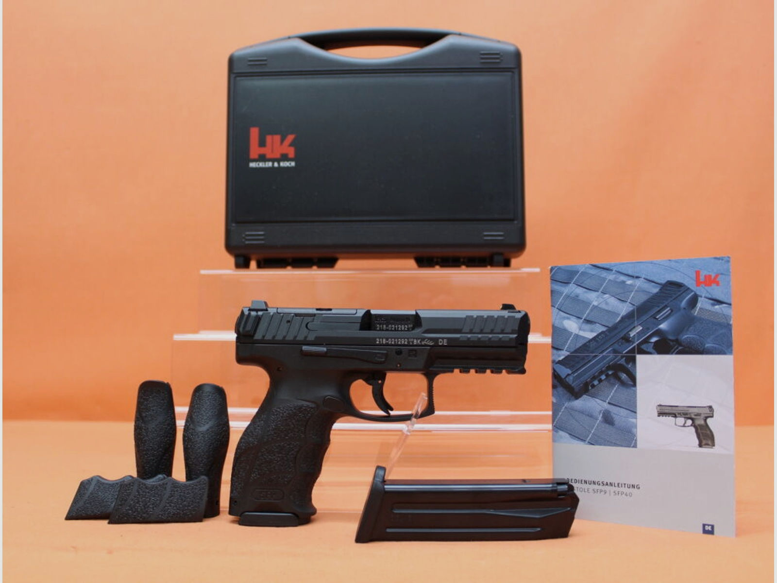 Heckler & Koch HK	 Ha.Pistole 9mmLuger Heckler&Koch/H&K HK SFP9 OR PB SF Schnittstelle f. Red Dot Sight (9mmPara/9x19)