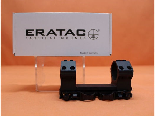 Recknagel	 Era-Tac QD Blockmontage 34mm (T4014-0021) mit Hebel, Alu schwarz, BH=21,5mm für Picatinnyprofil