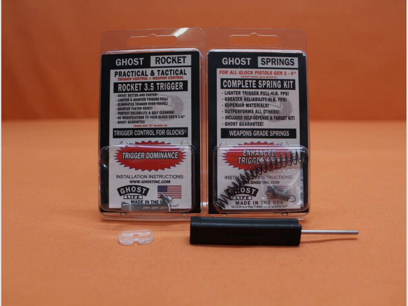 Ghost Inc.	 Glock (-Gen.4): Ghost Rocket Trigger Kit (GHO-RIK-100-003-306)
