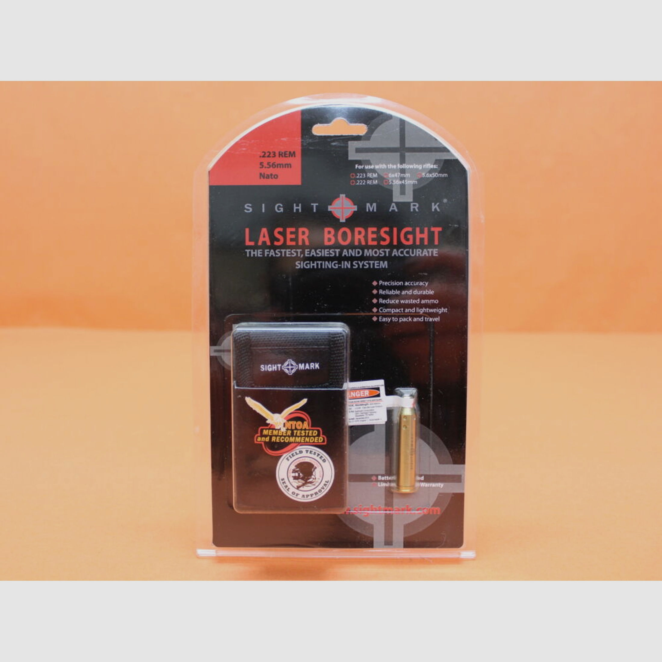 Sightmark	 Sightmark Laser Boresight .223Rem (SM39001)/ Laser-Zielpatrone