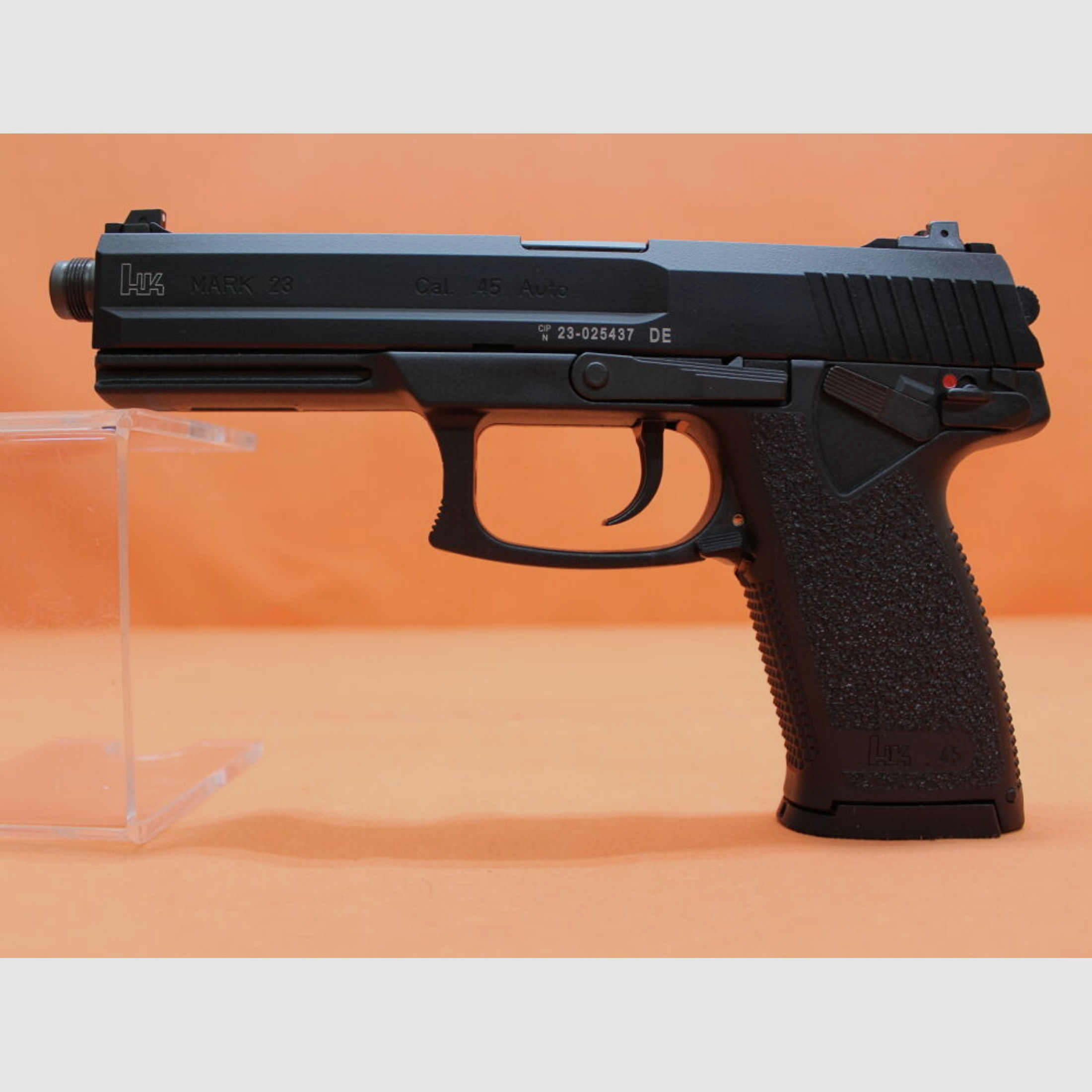 Heckler & Koch HK	 Ha.Pistole .45Auto Heckler&Koch/H&K HK MARK23 "SOCOM" 149mm Lauf mit Gewinde M16x1 (.45ACP/.45A.C.P)