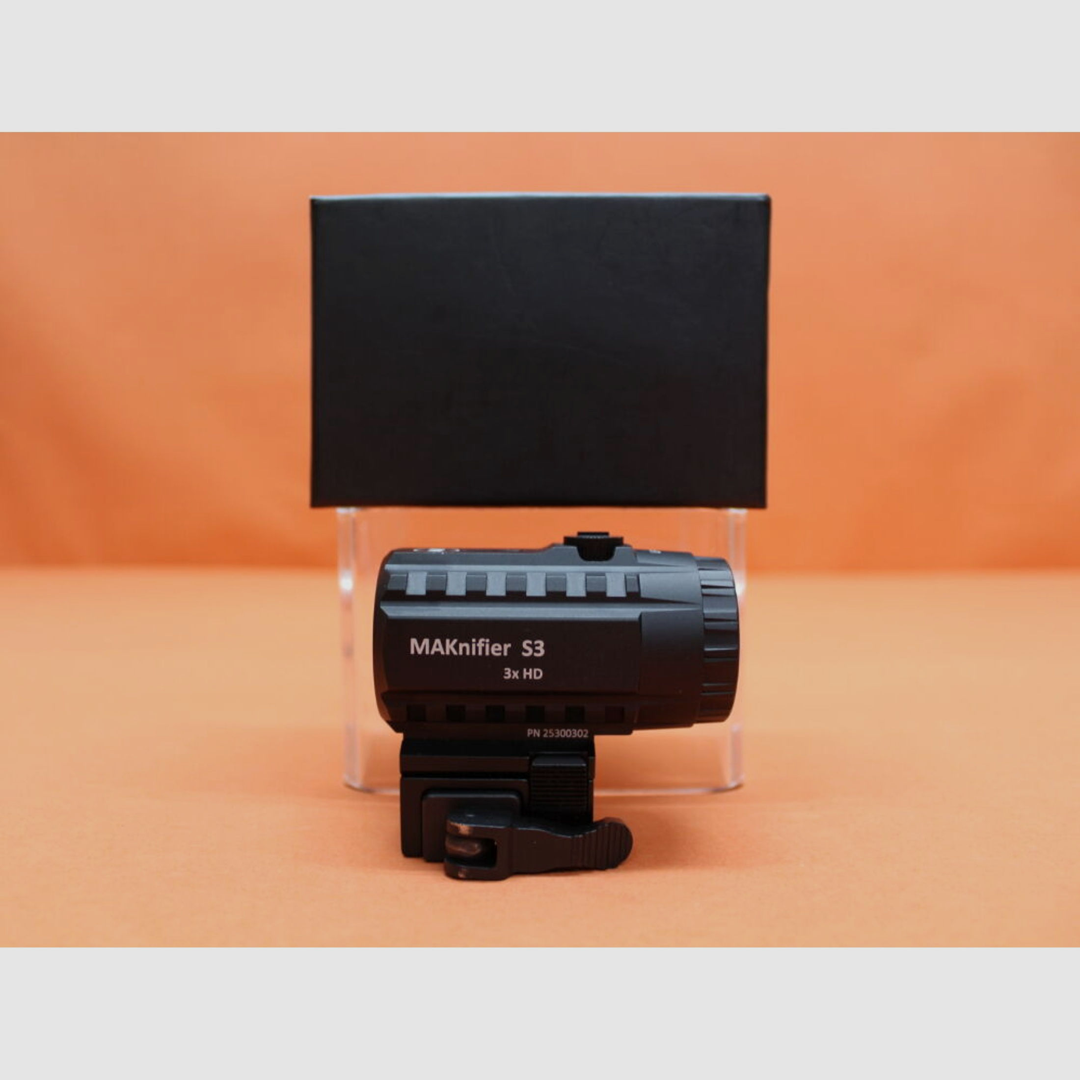 MAK.	 MAK Magnifier MAKnifier S3 Vergrößerungsmodul 3x für Leuchtpunktvisier/ MAKflip QD-Montage