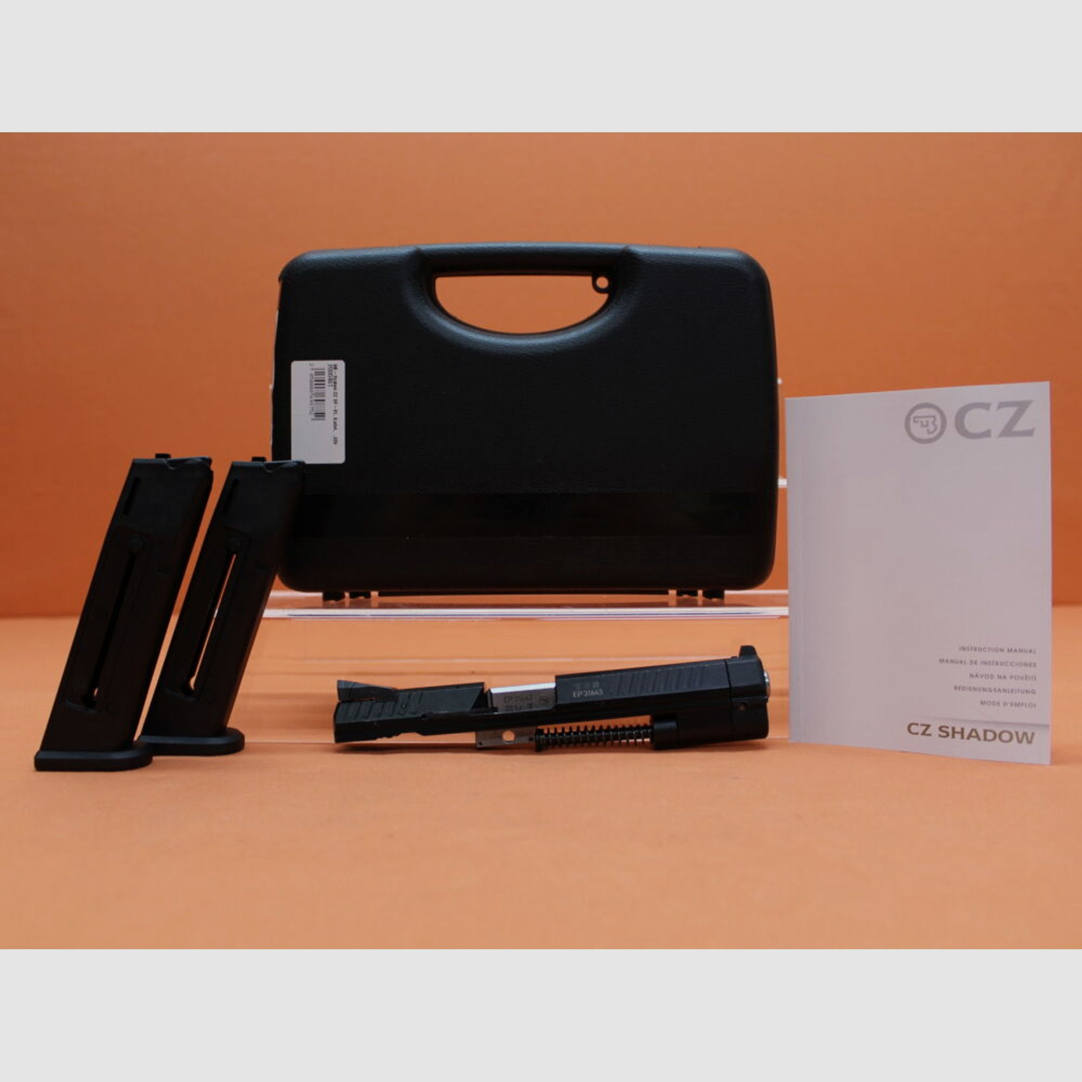 CZUB	 Wechselsystem .22lr CZUB CZ 75 SP-01 Kadet Adapter 118mm Lauf/ Reservemagazin (.22lfB/.22L.R.)