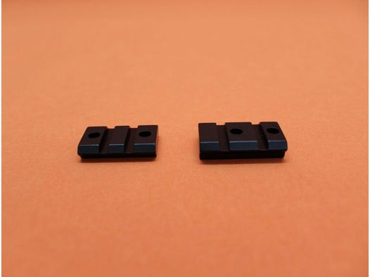 Recknagel	 HOWA 1500: Recknagel (57080-3059/57090-3059) Weaverprofil-Montagebasis vorne und hinten Alu schwarz BH=5mm.