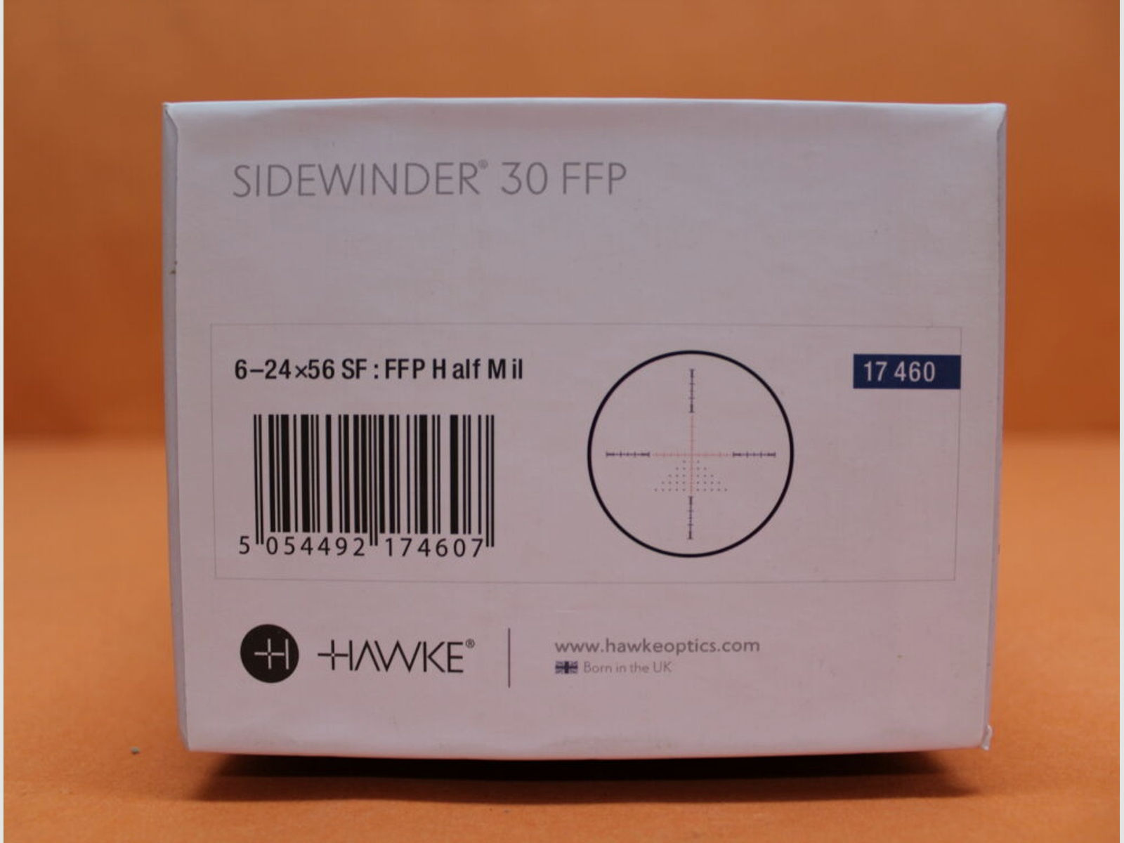 HAWKE	 HAWKE Sidewinder 30 FFP Zielfernrohr 6-24x56 (17460) Half Mil Leuchtabsehen (1.BE)