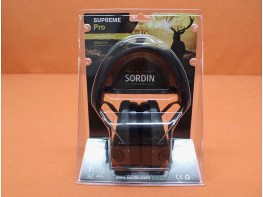 Sordin	 Sordin Supreme Pro: Kapsel-Gehörschutz Grün elektronisch/digital, Abschaltautomatik (75302-S)