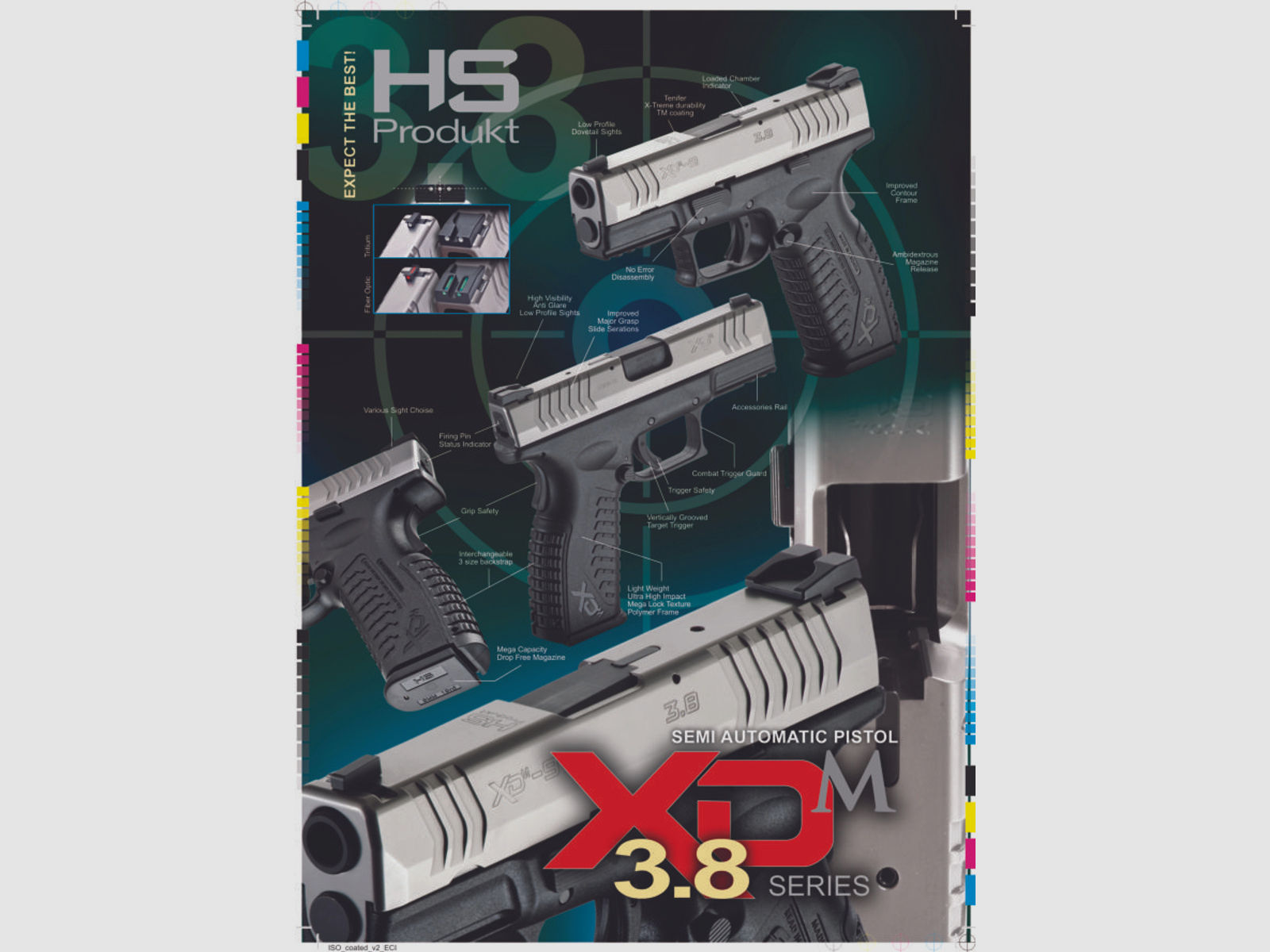 HS Produkt	 XDM-9 3.8 cal 9X19