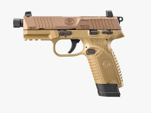 FN	 502 Tactical Optic-Ready FDE Auf Lager