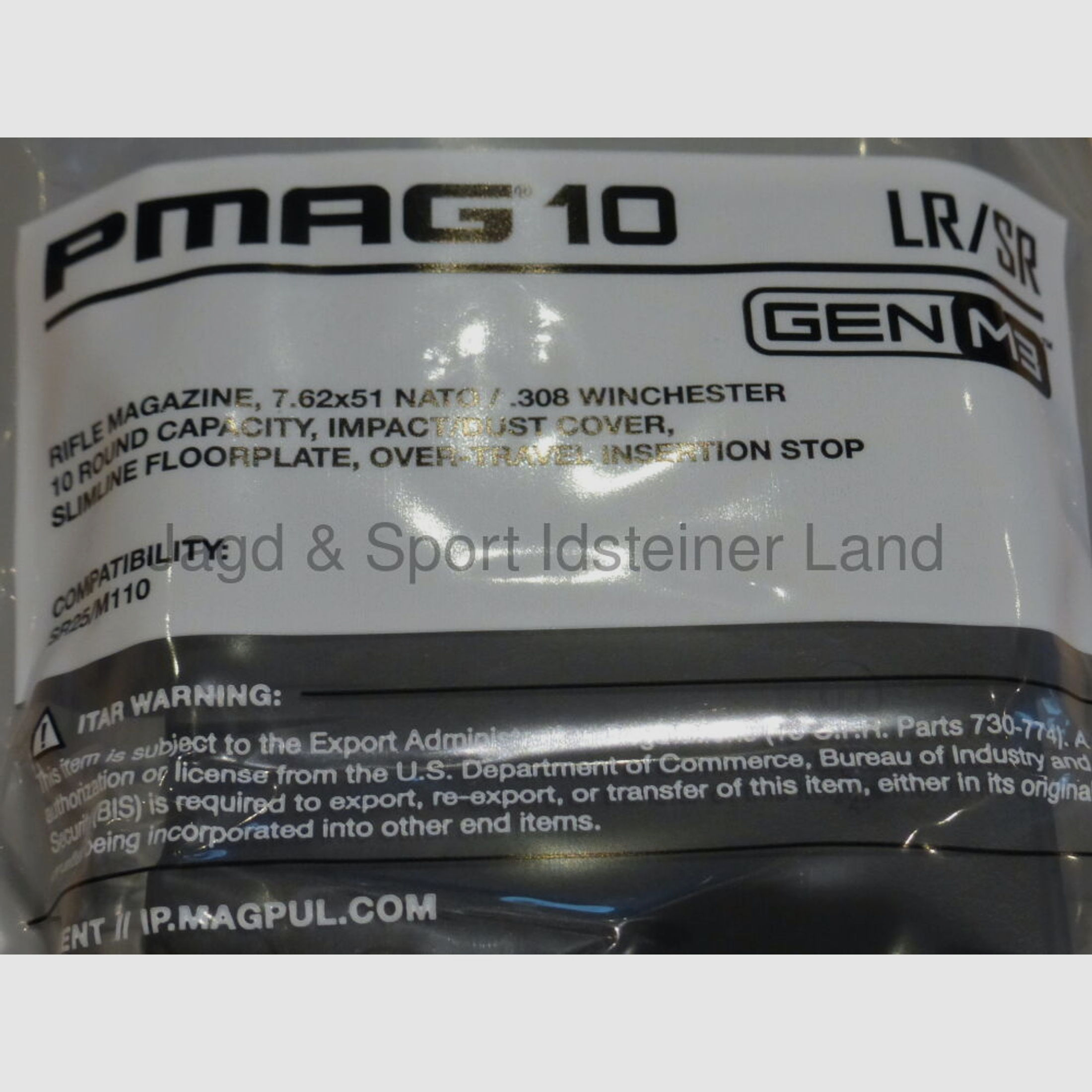 Magpul	 PMAG Gen M3  10LR/SR    -MAG290-BLK-