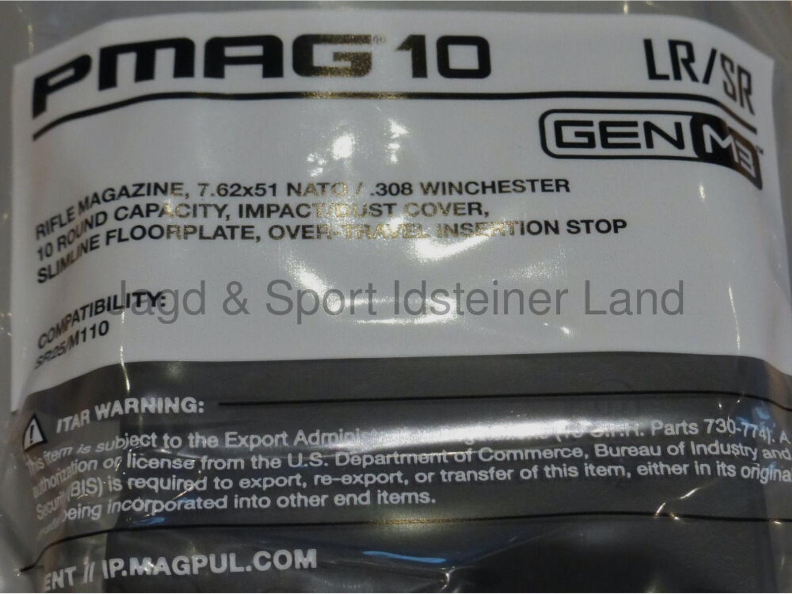 Magpul	 PMAG Gen M3  10LR/SR    -MAG290-BLK-