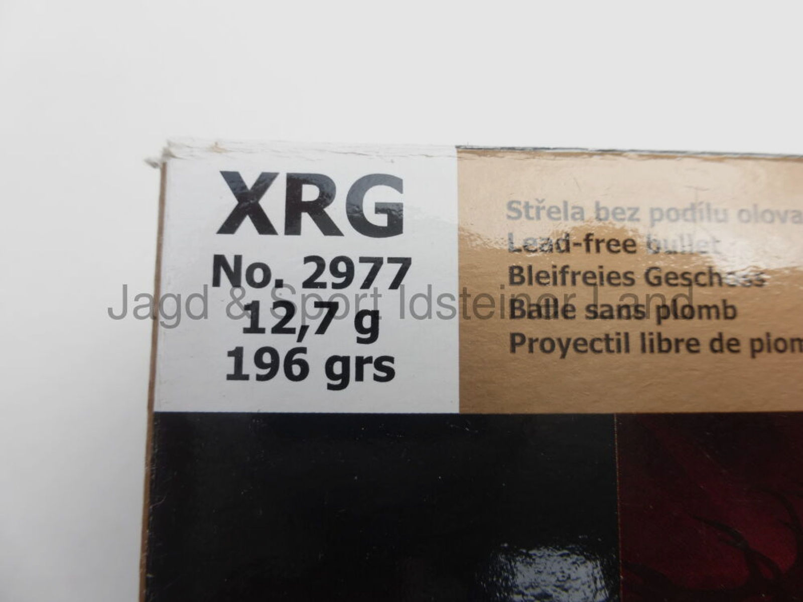 Sellier & Bellot	 Exergy, XRG,196grs