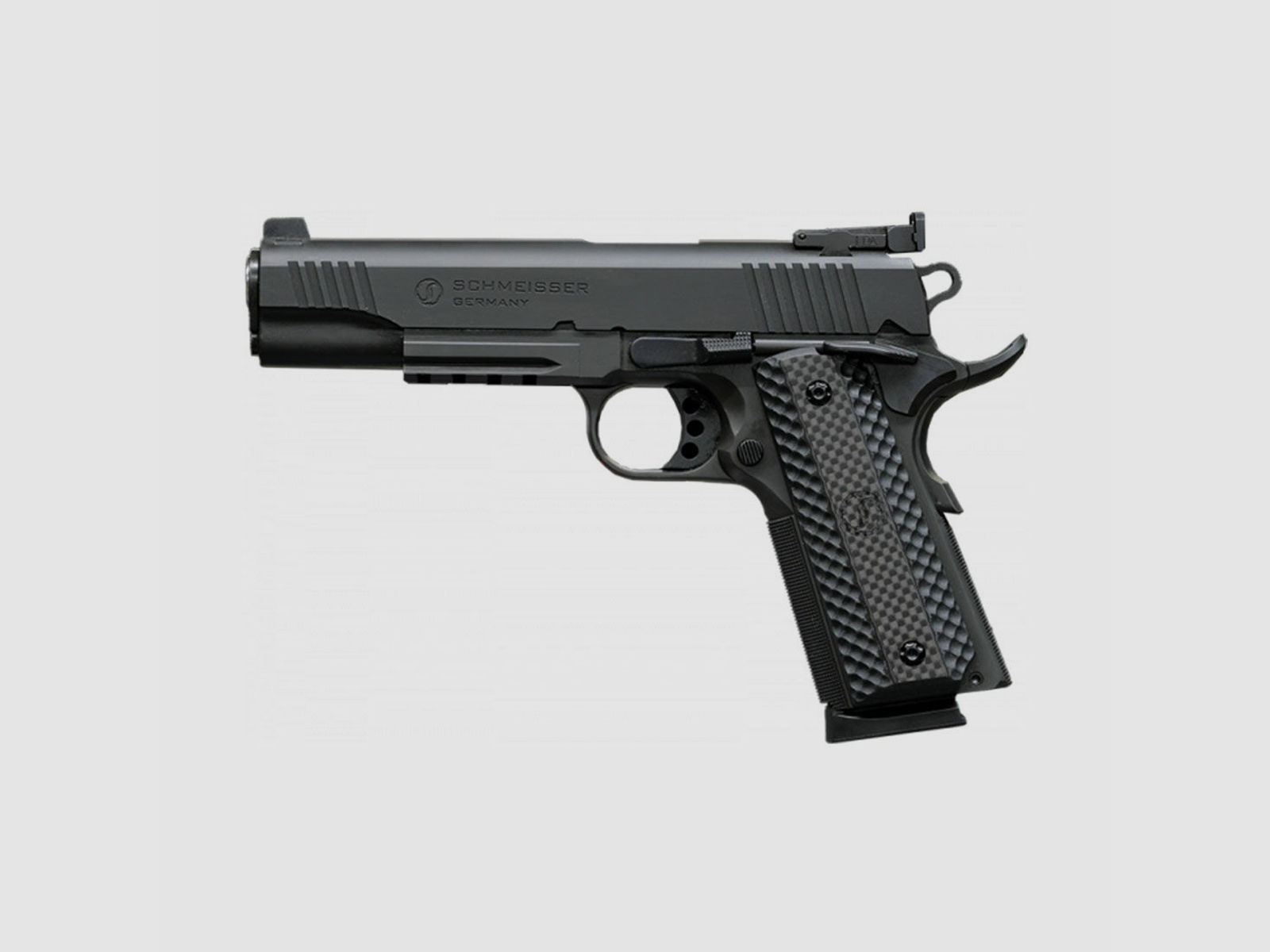 Schmeisser	 1911 HUGO Pistole .45ACP schwarz 5"
