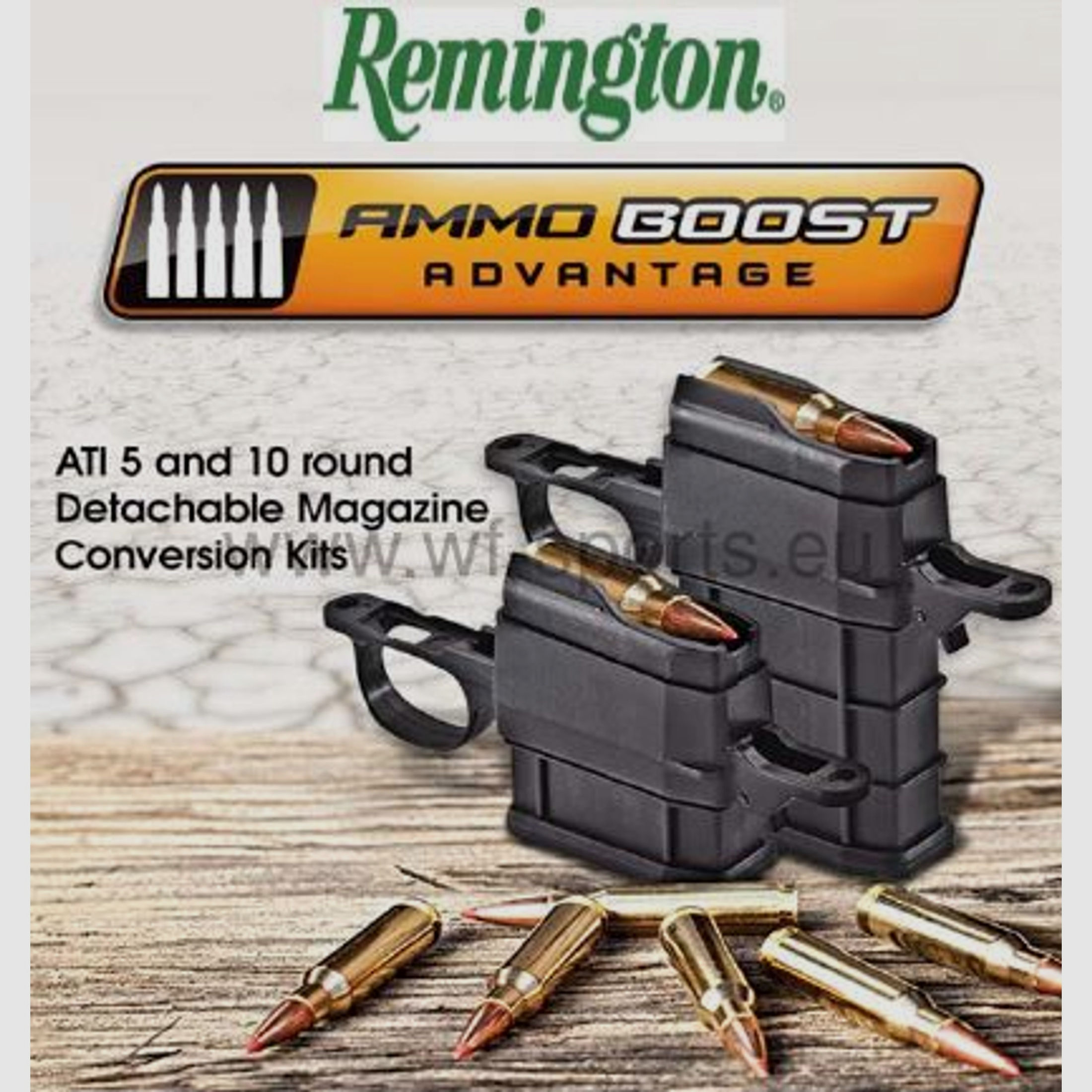 WF-SPORTS	 ATI Remington 700 Umrüstkit auf Magazin. short system