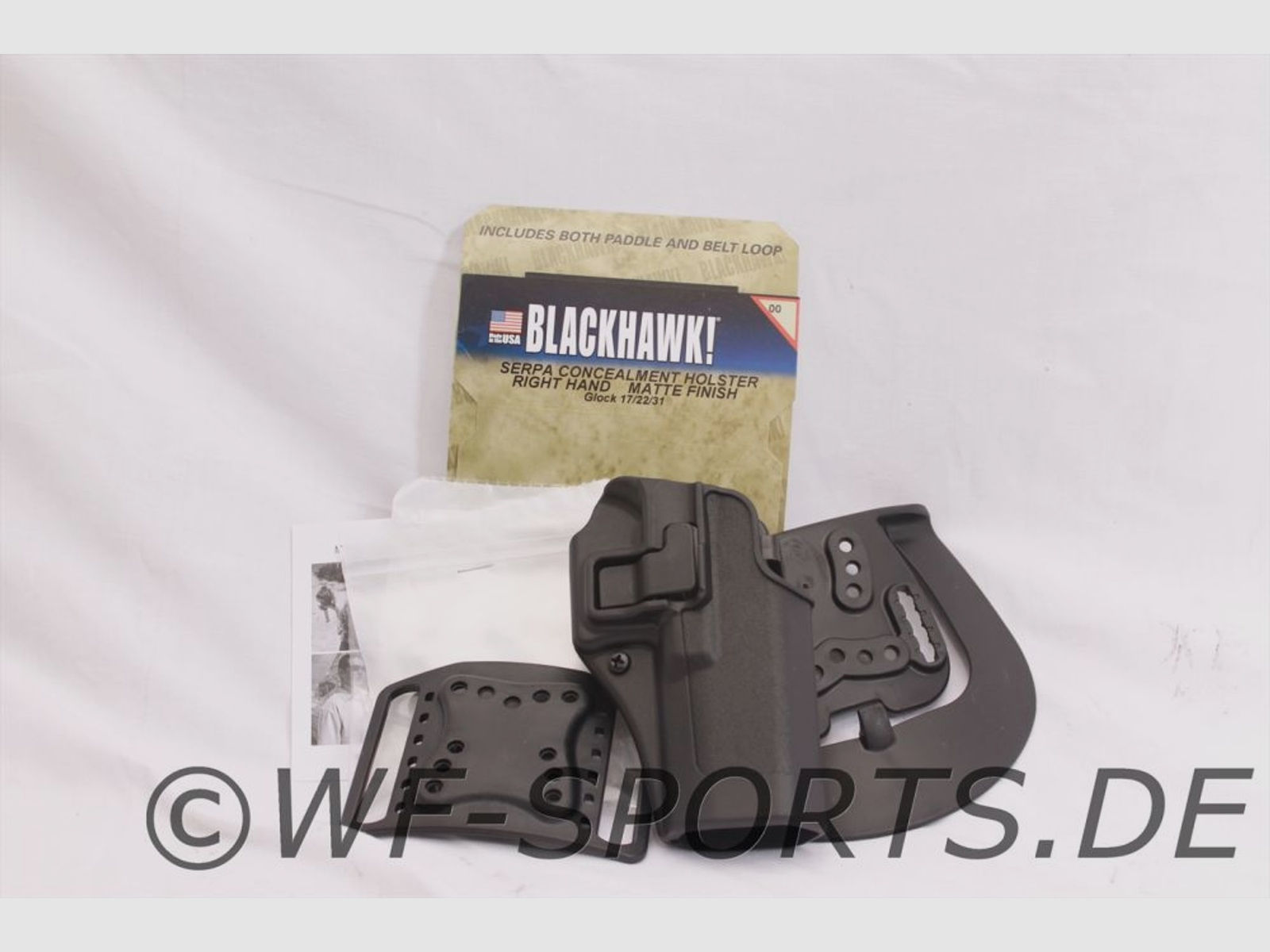 Blackhawk	 Blackhawk CQC Glock 17 Holster