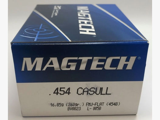 Magtech	 .454 Casull FMJ Flat 260gr